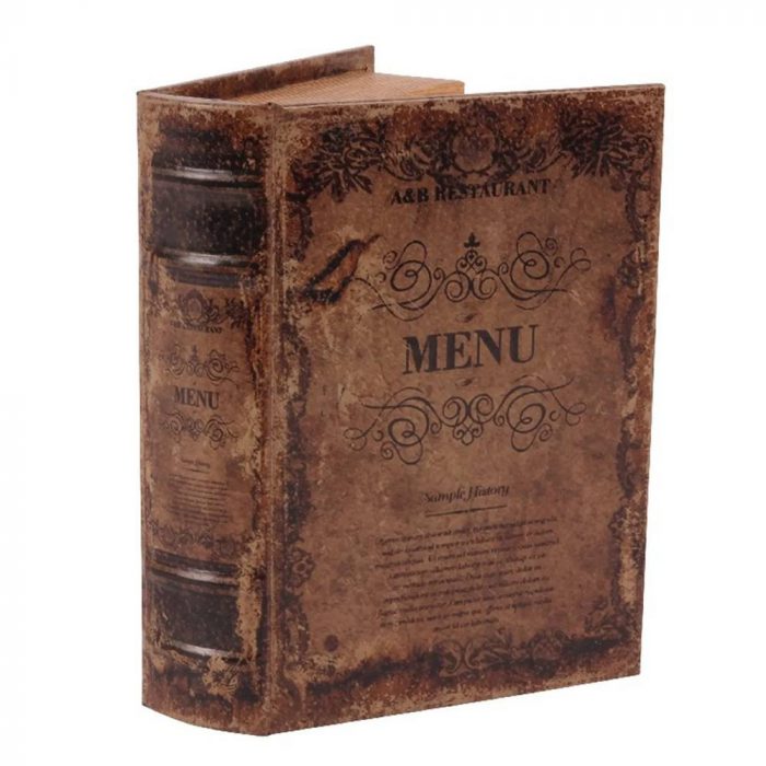 Boîte livre Menu