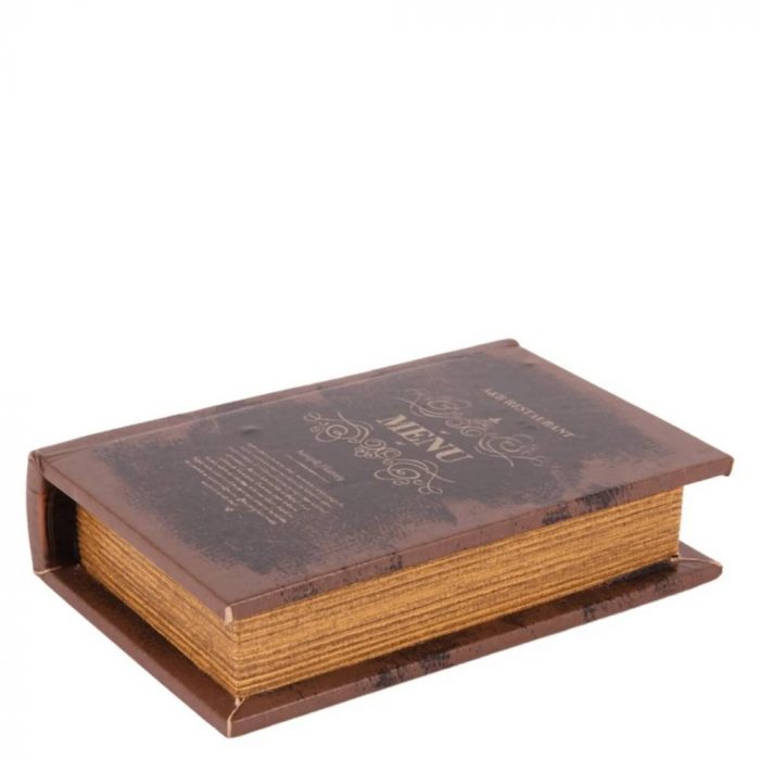 Boîte livre baroque Menu – Image 2