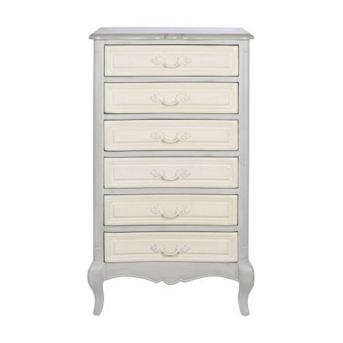 Chiffonnier gris et crème