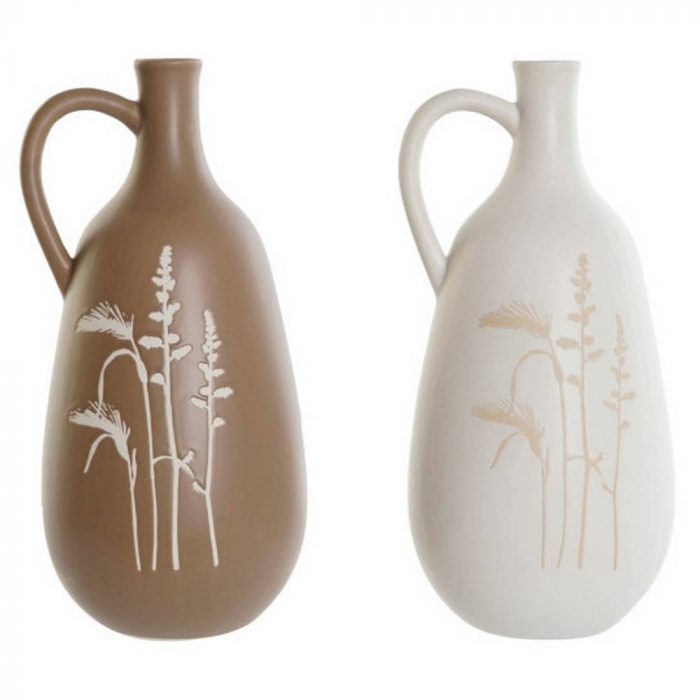 Vase en céramique taupe – Image 3