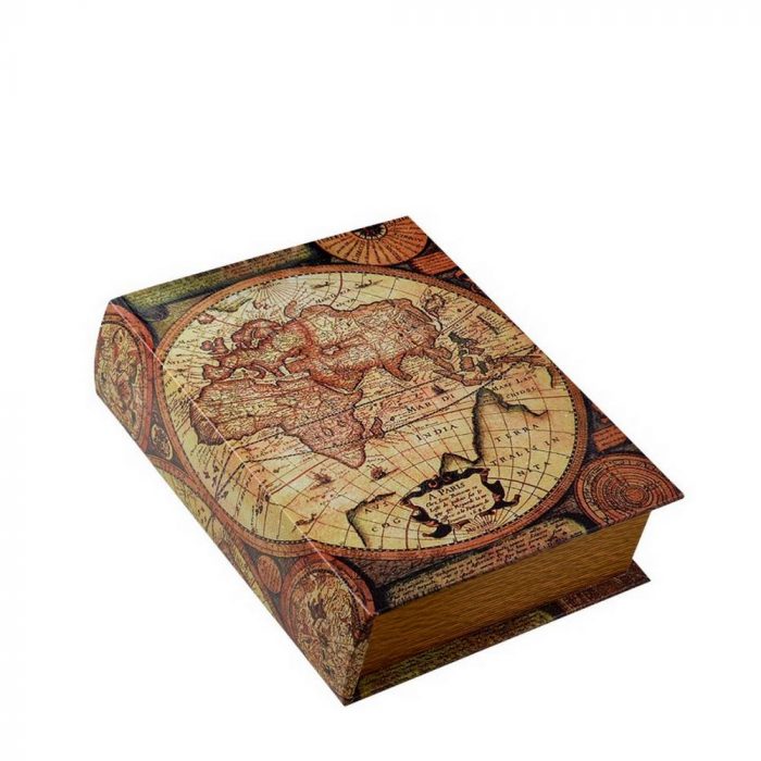 Boîte carte du monde