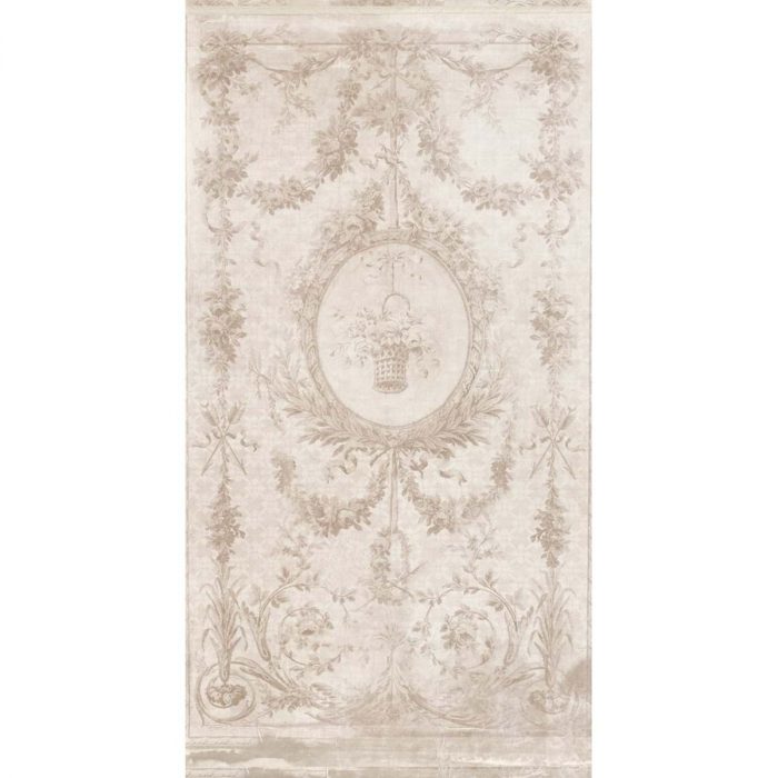 Tapis jacquard panier