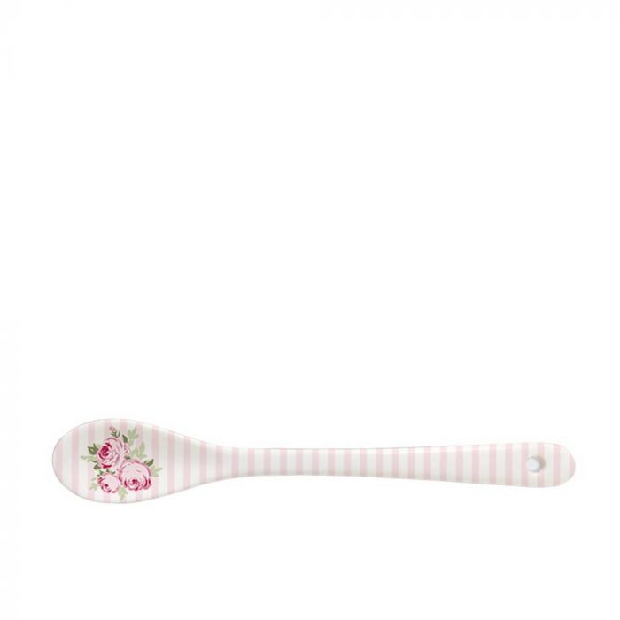 Cuillère en porcelaine petites fleurs