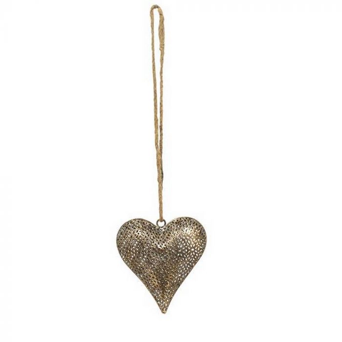 Coeur perforé en métal