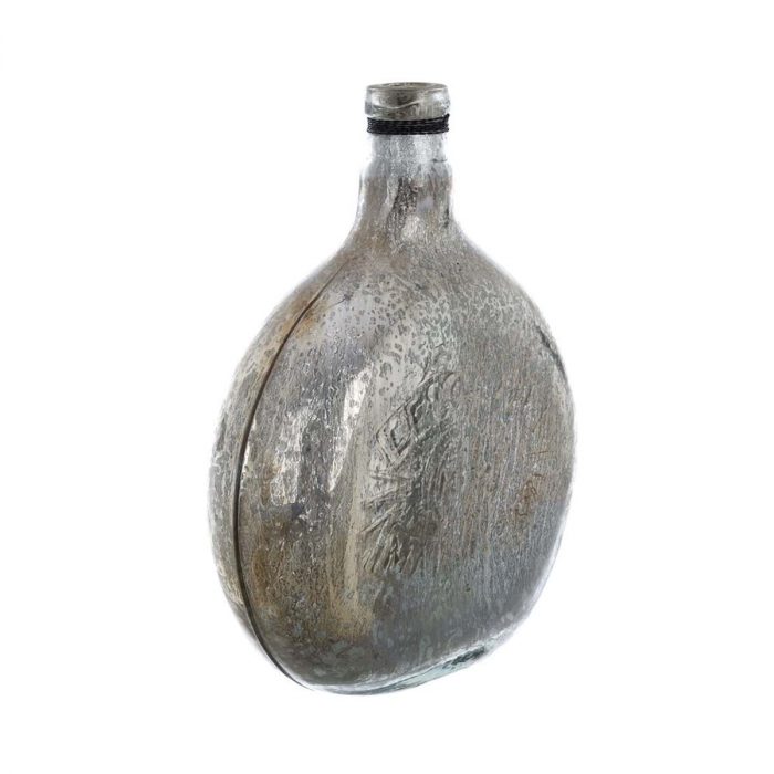 Vase en verre décoratif aspect vieilli – Image 2
