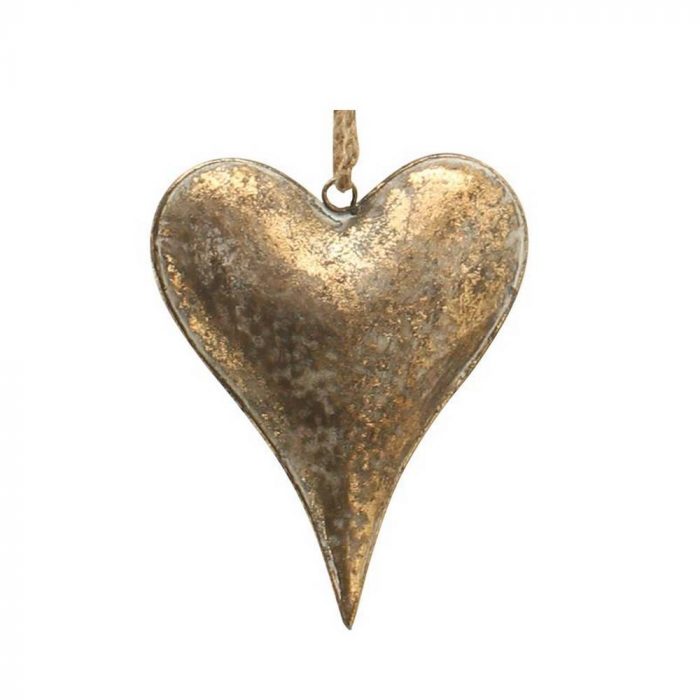 Coeur en métal à suspendre – Image 2