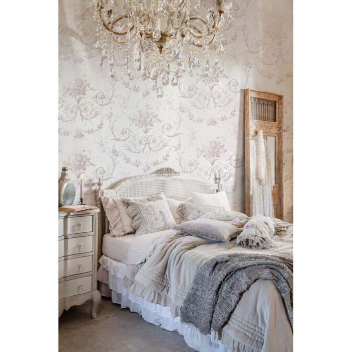 Chemin de lit beige – Image 3