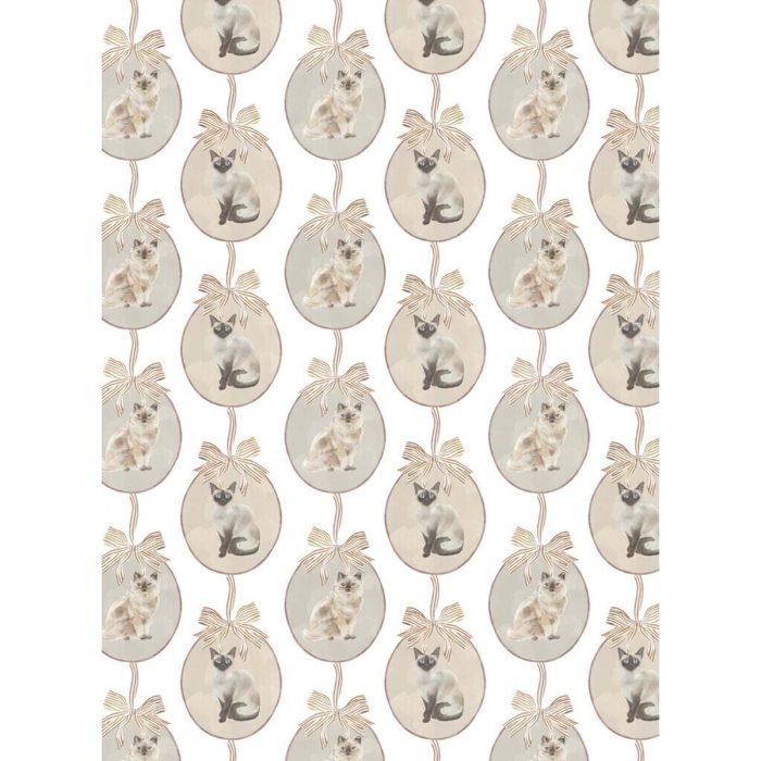 Plaid imprimé de chats – Image 2