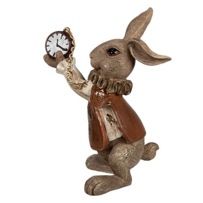 Lapin décoratif marron