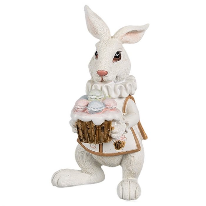 Lapin décoratif blanc