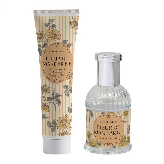 Coffret parfumé eau de toilette et baume mains Velours - Fleur de Mandarine – Image 3