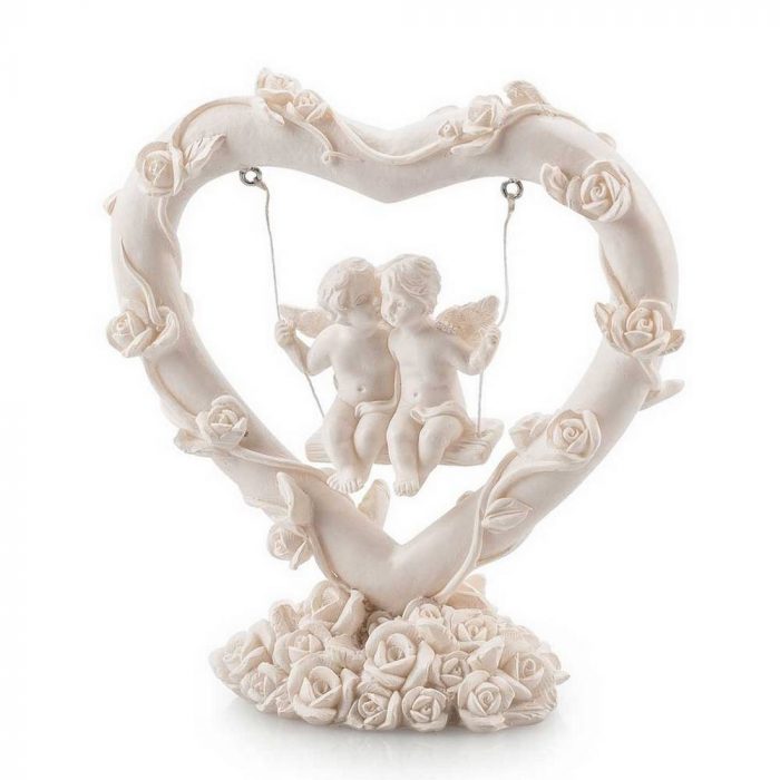 Anges coeur balancelle