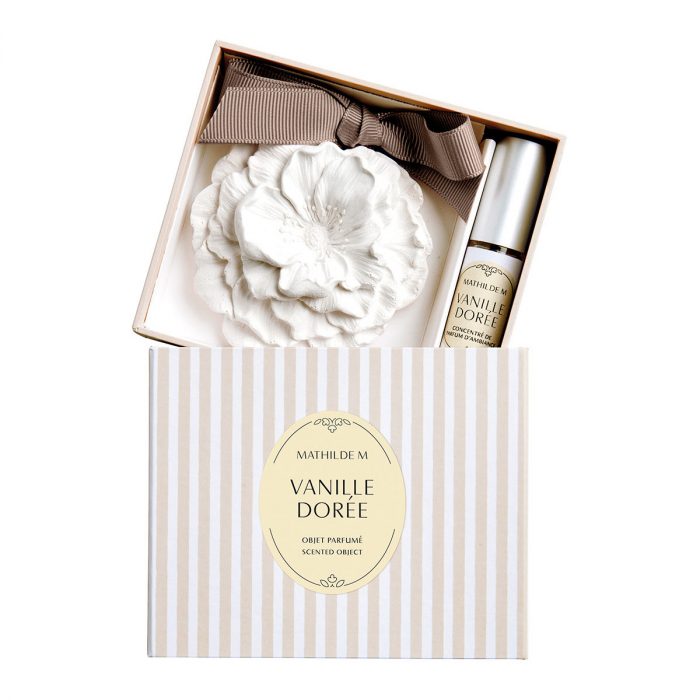 Décor parfumé et concentré de parfum Les Intemporelles - Vanille Dorée