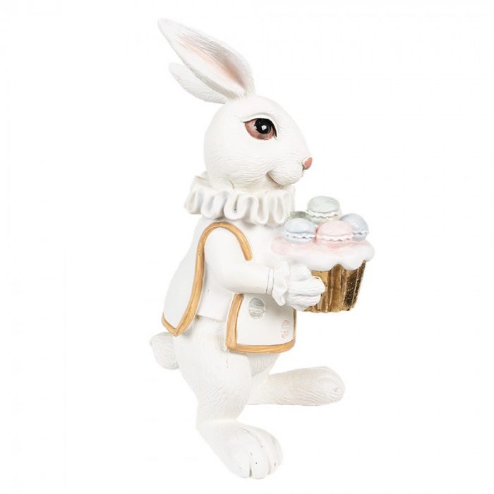 Lapin décoratif blanc petit modèle – Image 4