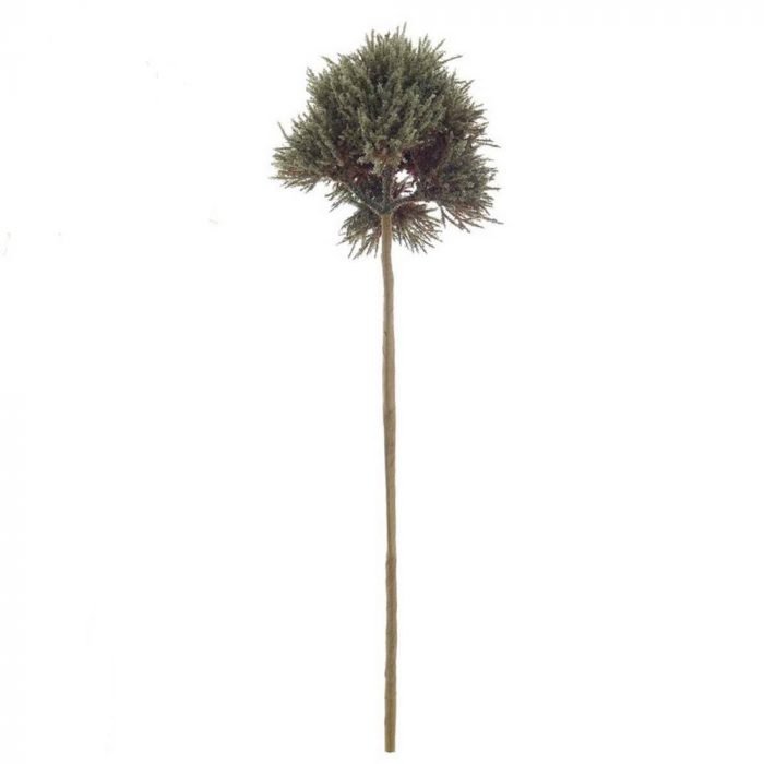 Fleur artificielle verte