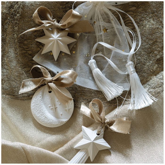 Pochon de 3 décors parfumés Fête Céleste - Thé de Fête – Image 3