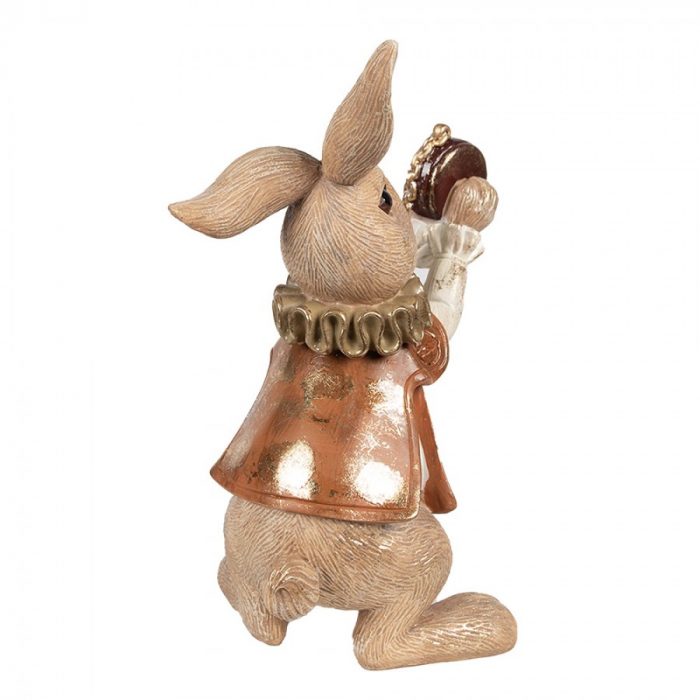 Lapin décoratif bronze et doré – Image 3