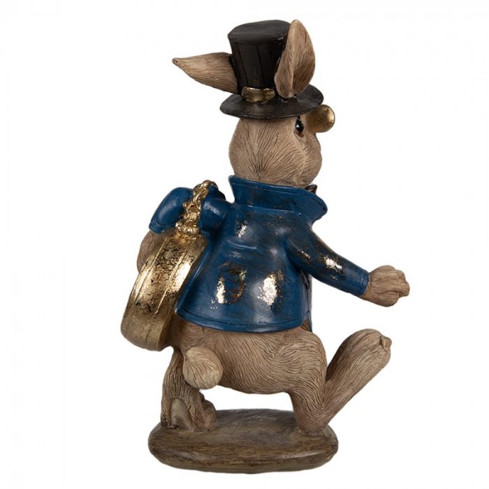 Lapin décoratif bleu – Image 3