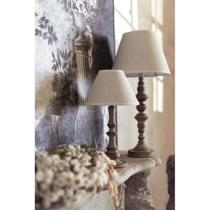 Pied de lampe en bois – Image 2