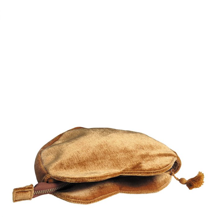 Pochette Cœur Velours - Jaune – Image 4