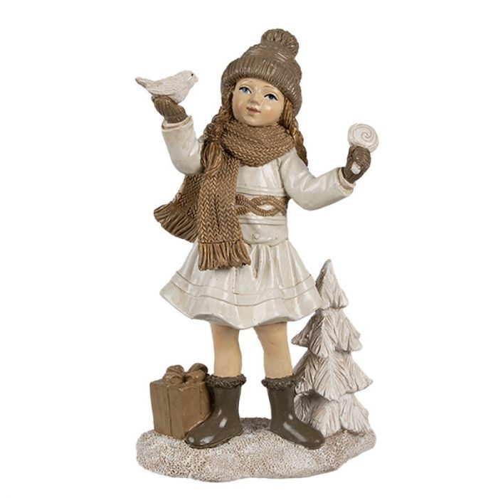 Figurine de Noël filette