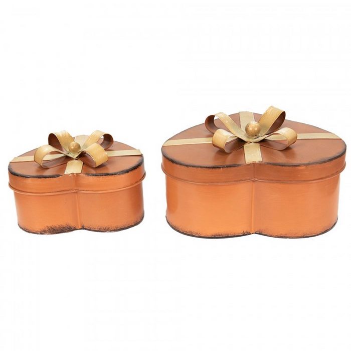 Lot de 2 boîtes en métal – Image 3