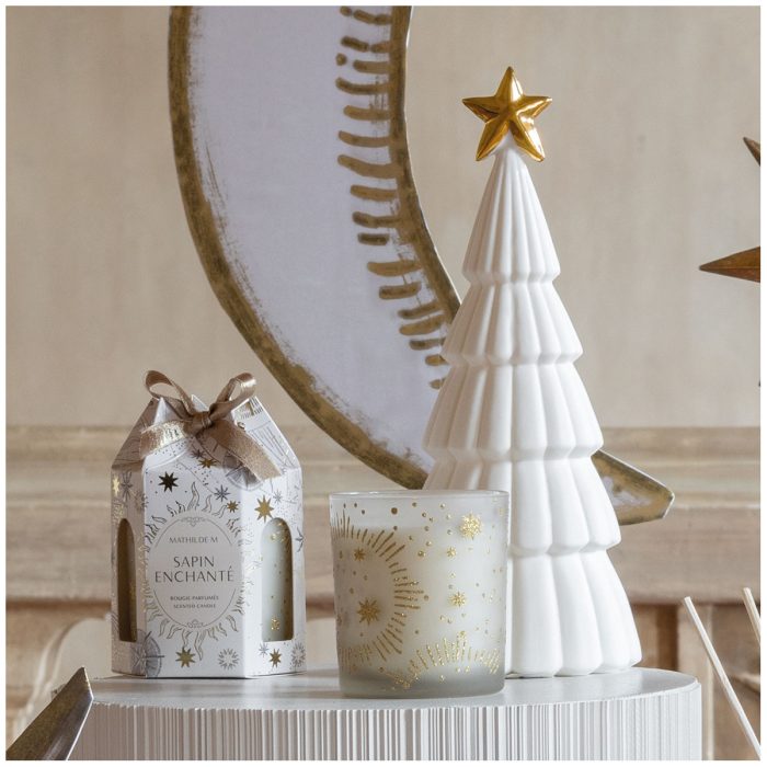 Bougie parfumée Fête Céleste 160 g - Sapin Enchanté – Image 2