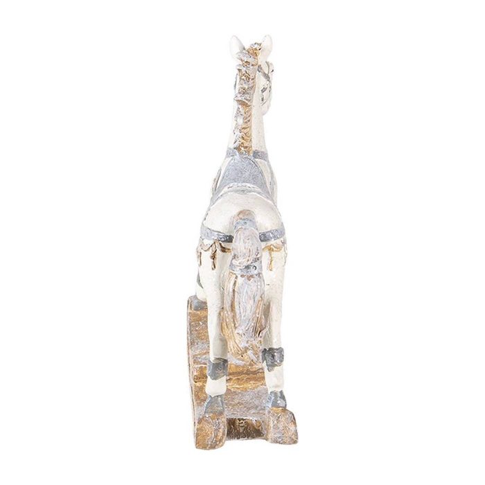 Cheval à bascule pailleté gris – Image 3