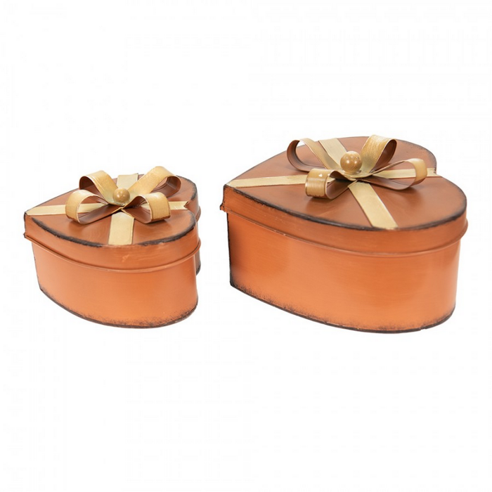 Lot de 2 boîtes en métal – Image 2