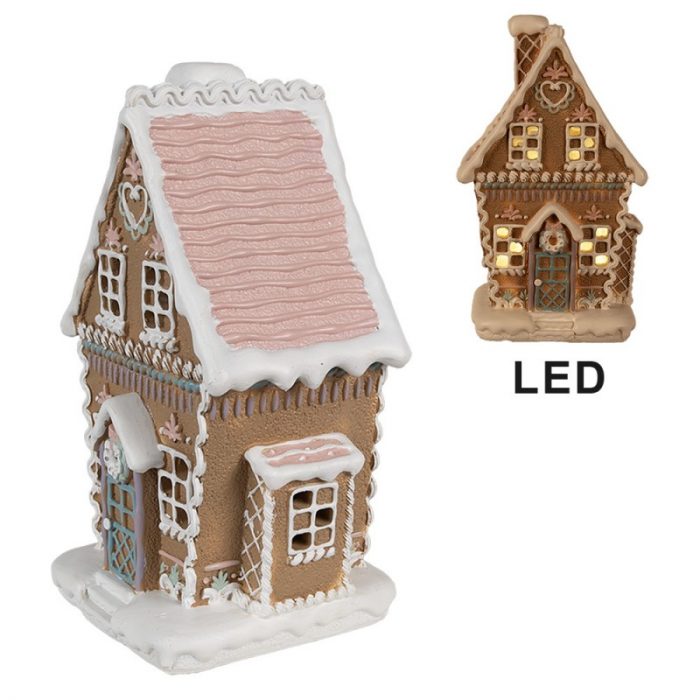 Maison décorative à led avec du rose – Image 2