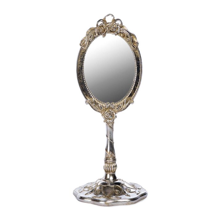 Miroir sur pied champagne