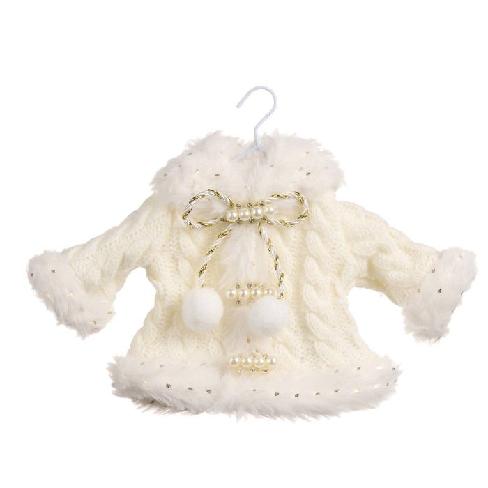Pull en tricot perlé