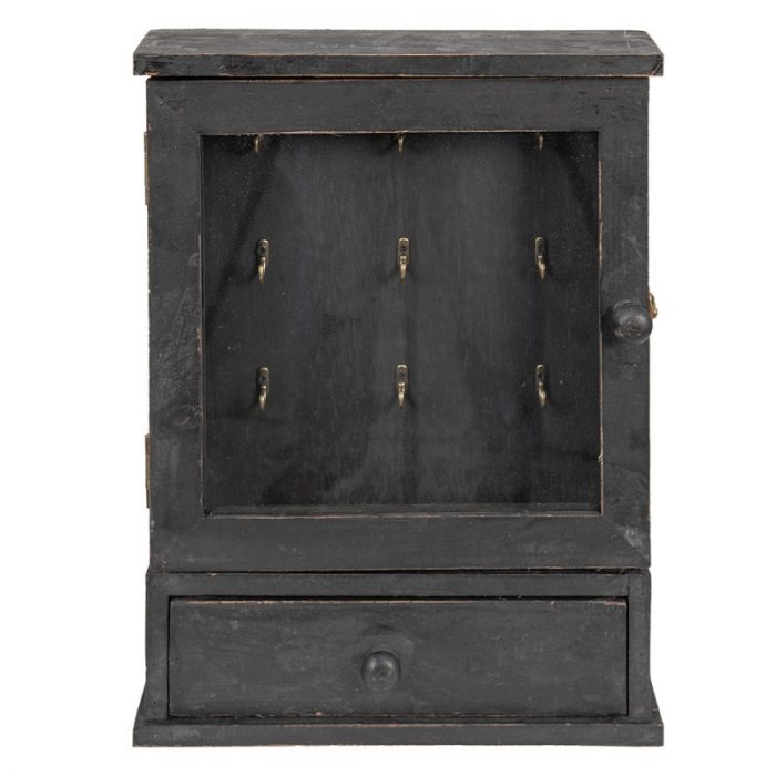 Armoire à cléfs noire