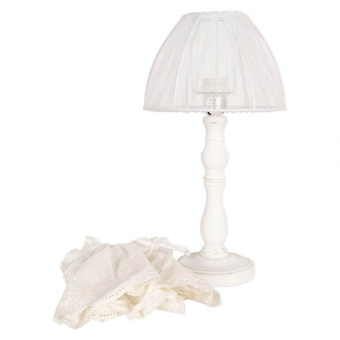 Lampe blanche romantique – Image 2