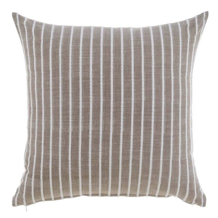 Coussin à petites rayures