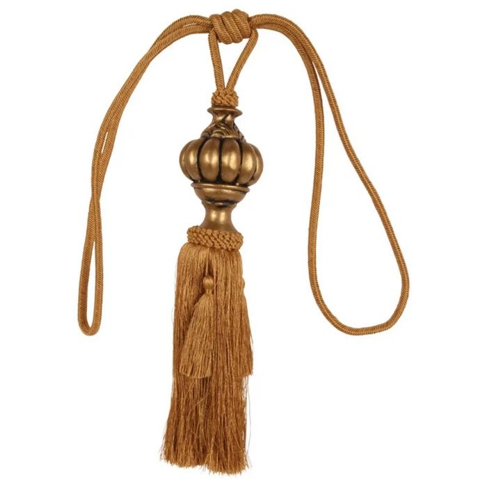 Embrase boule dorée