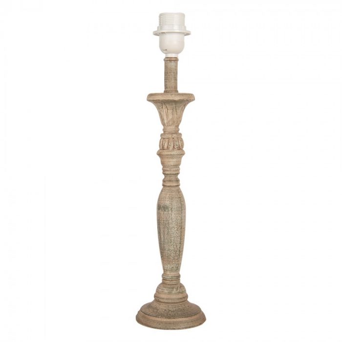 Pied de lampe marron - vert – Image 2