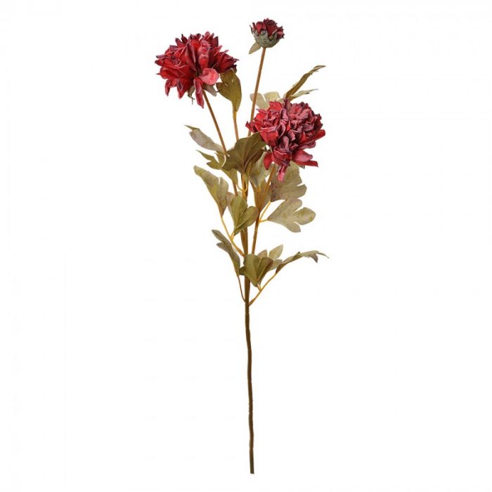 Fleur artificelle rouge – Image 2