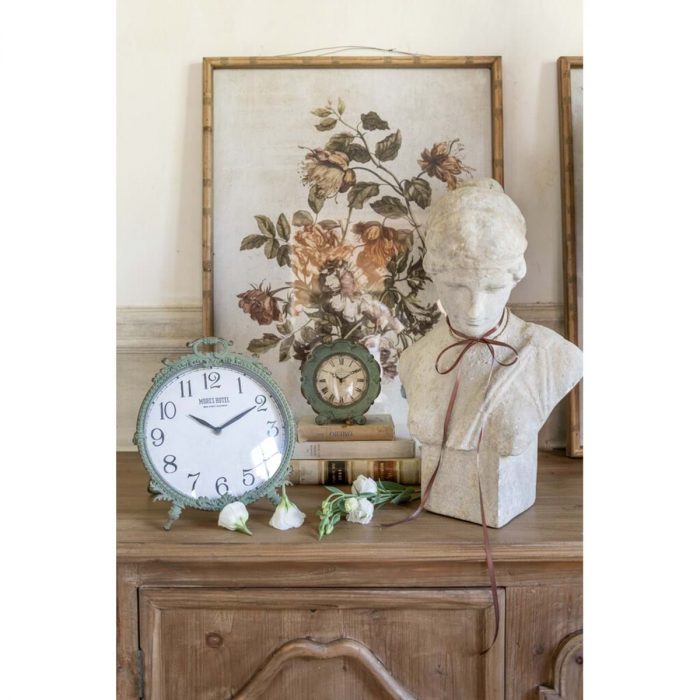 Horloge de table en métal – Image 2