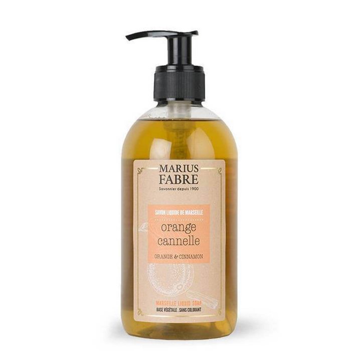 Savon liquide de Marseille aux Écorces d'orange et à la Cannelle, 400 ml