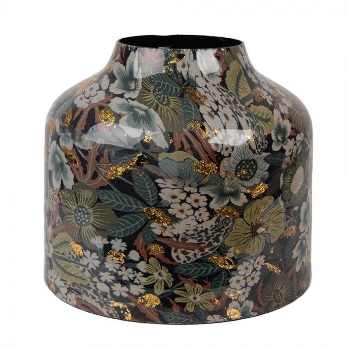 Vase métal fleurs – Image 2