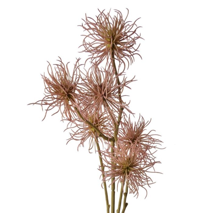 Fleur artificielle rose