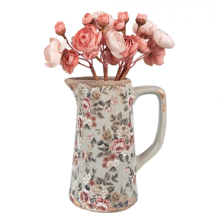 Pichet décoratif imprimé floral – Image 4