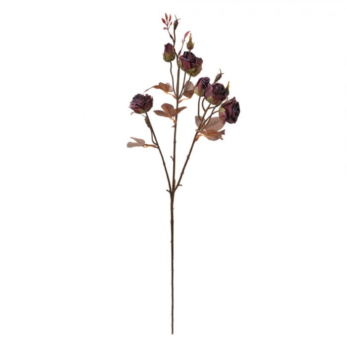 Fleur artificielle aspect roses fanées – Image 2