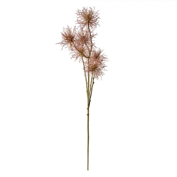 Fleur artificielle rose – Image 2