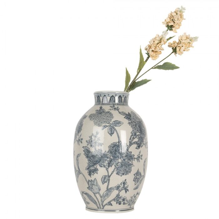 Vase en céramique imprimé fleurs – Image 3