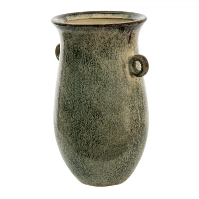 Vase vert en céramique – Image 2