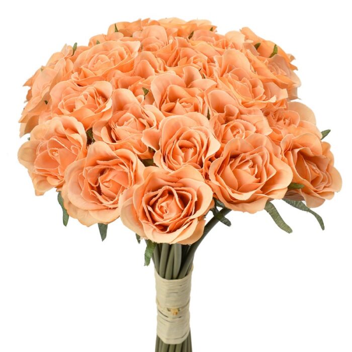 Bouquet artificiel de 24 roses