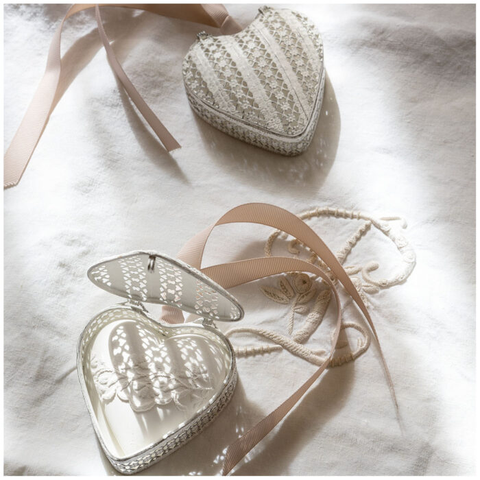 Boîte Cœur et décor parfumé - Fleur de Coton – Image 2