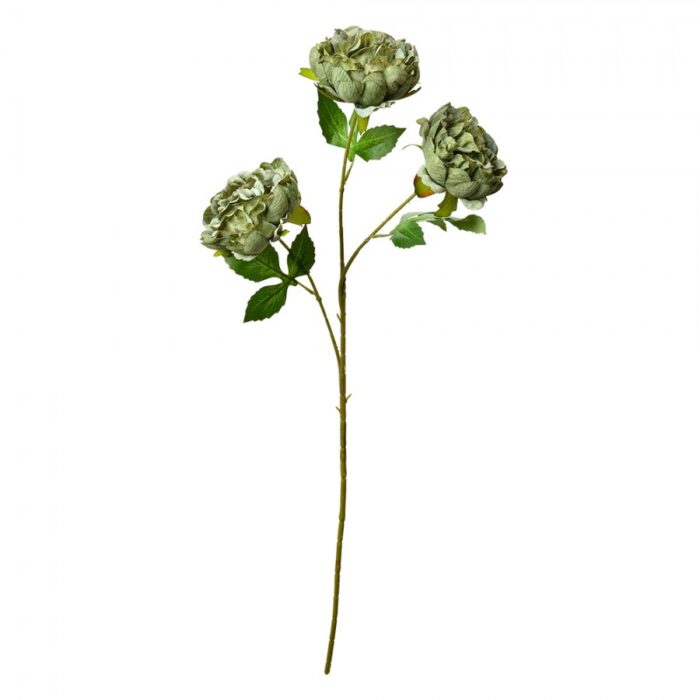 Fleur artificielle verte – Image 2